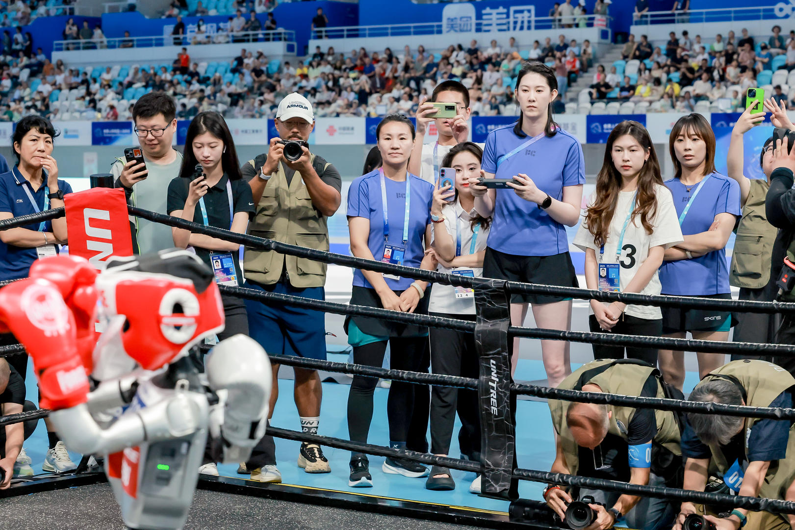 击夺冠, 上任, 用拳击和踢 击夺冠, 上任, 用拳击和踢